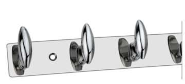 Aluminum & S.S. Robe Hooks ( Bullet)