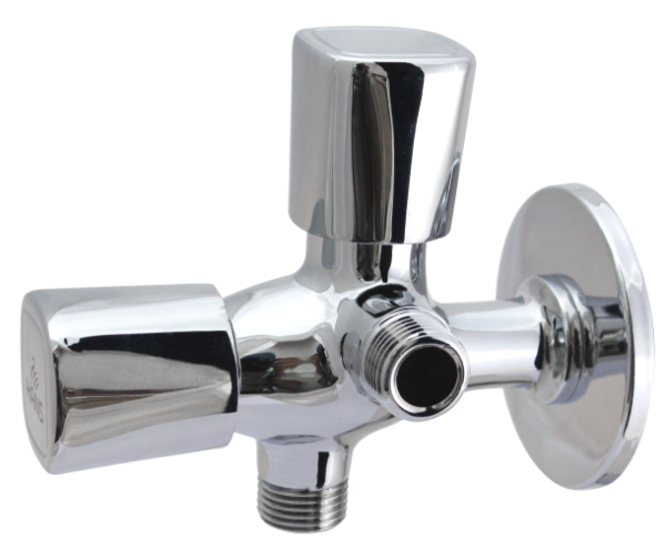 2-in-1 Angle Valve