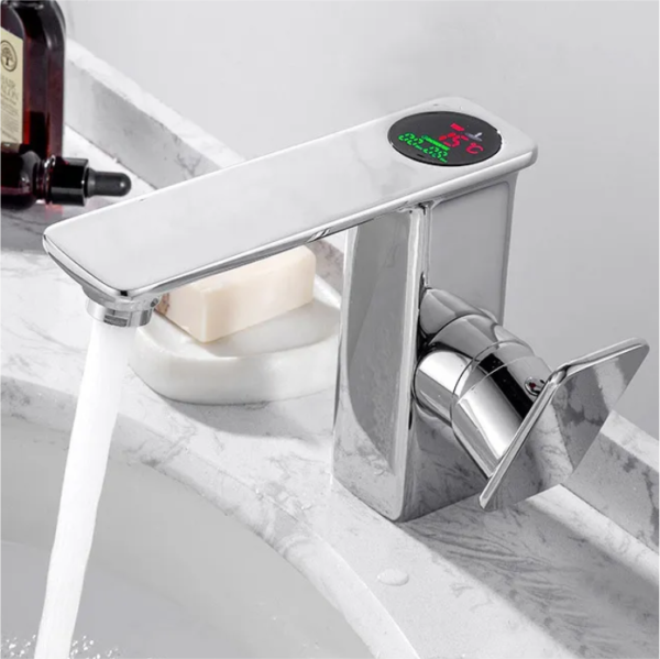 Single Lever Mixer With LED Display